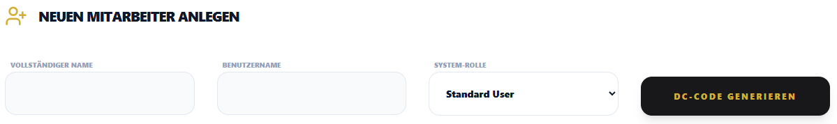 Mitarbeiterverwaltung